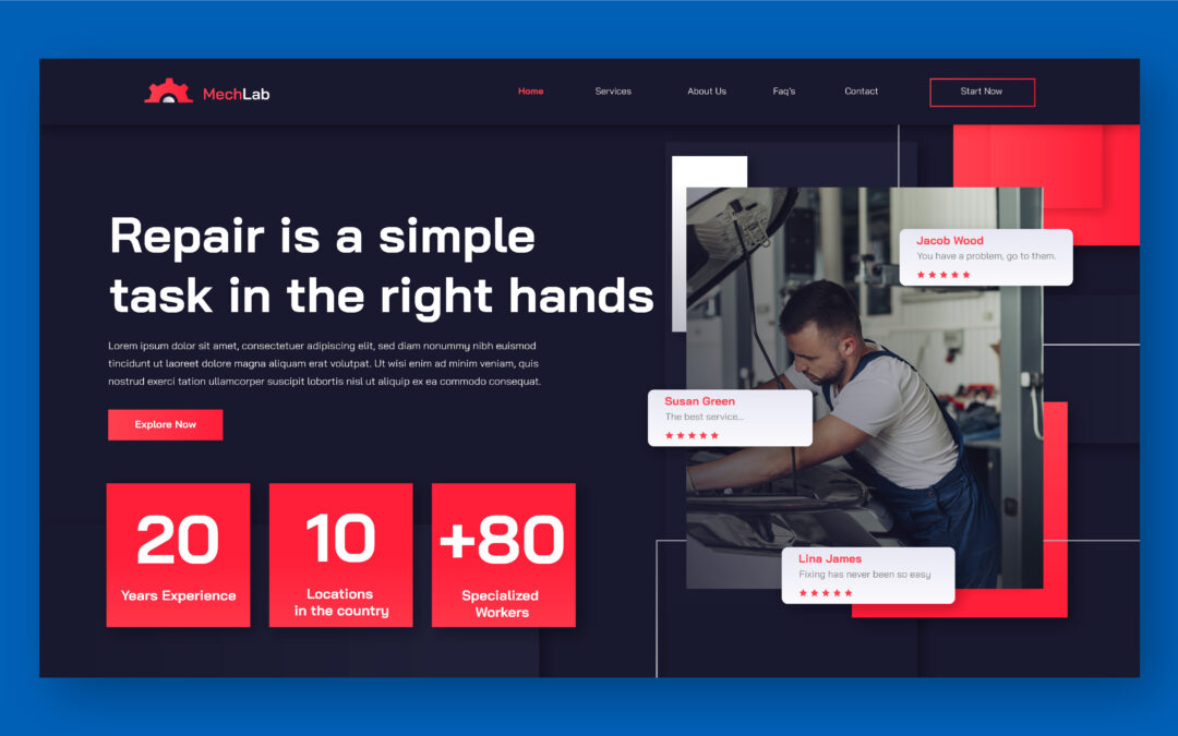 Rifacimento sito web in Ticino