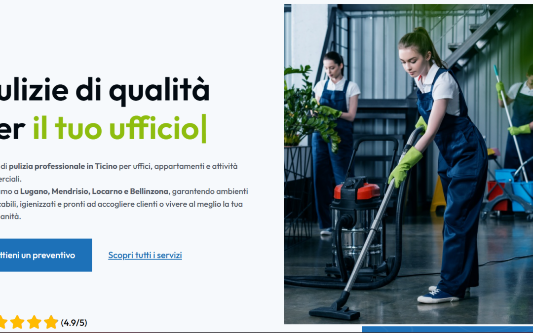 preview sito pulizie ticino
