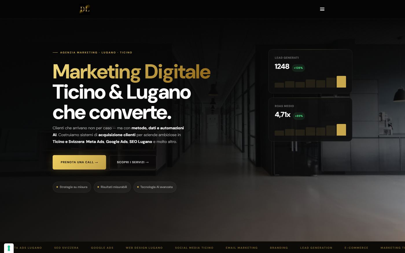 Offerta Sito Web - 1.200 CHF 1 digiluxeai preview sito